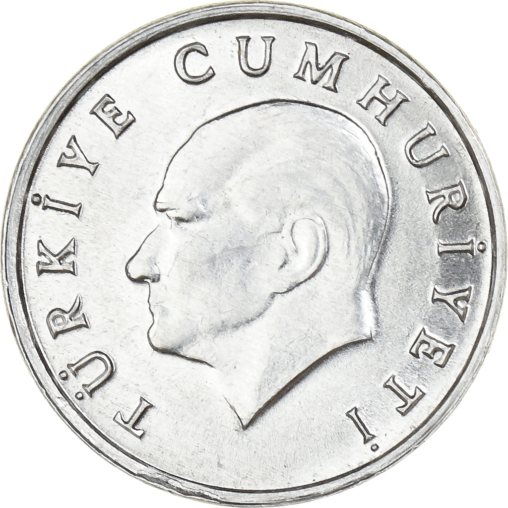 Turkey, Lira, 1984, Istanbul, Aluminum, AU(55-58), KM:962.1