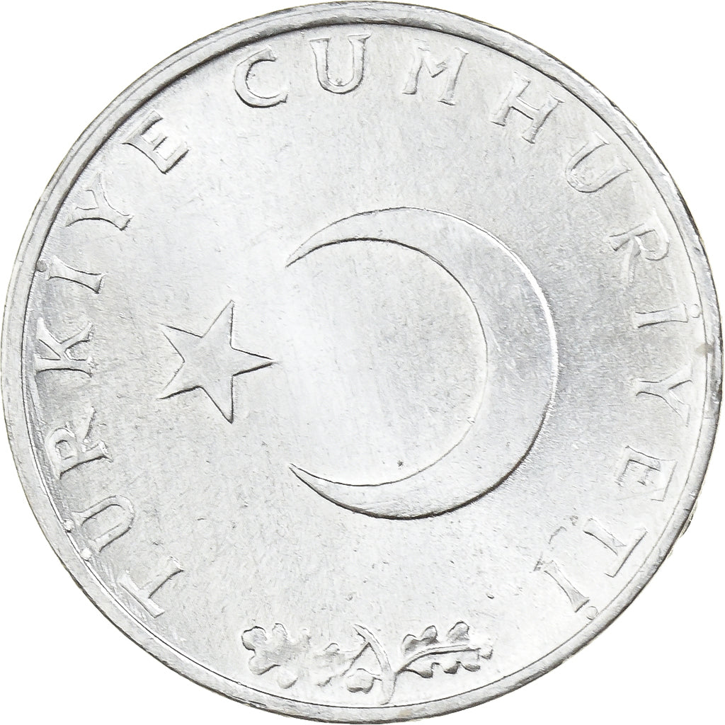 Turkije, 10 Kurus, 1975, Istanbul, Aluminium, PR, KM:891a
