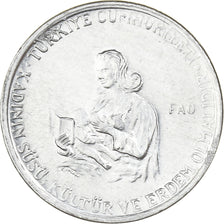 Turkey, 10 Kurus, 1976, Istanbul, Aluminum, AU(55-58), KM:908