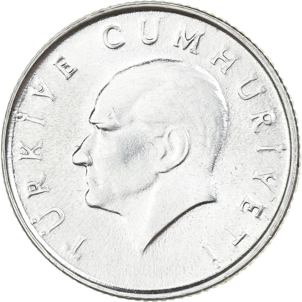 Turkije, 5 Lira, 1985, Istanbul, Aluminium, PR, KM:963