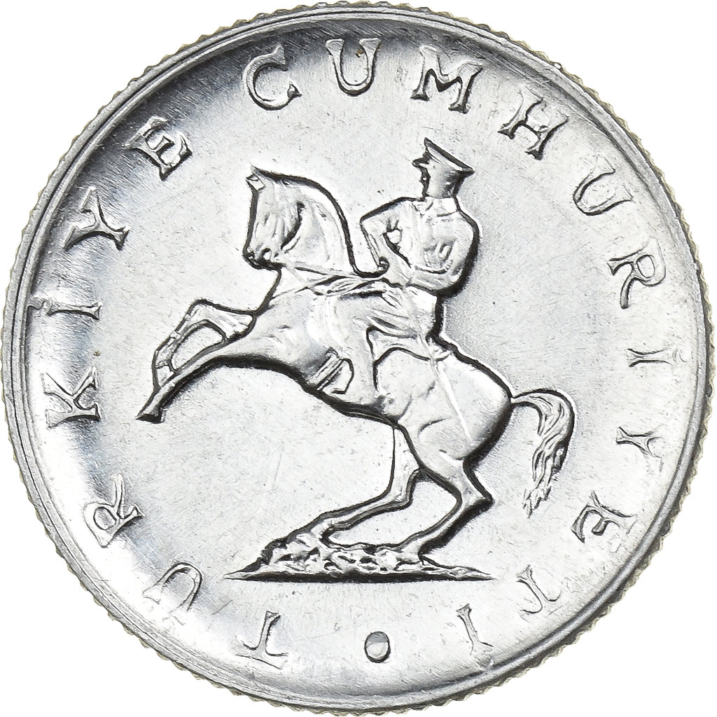 Turkije, 5 Lira, 1981, Istanbul, Aluminium, PR, KM:944