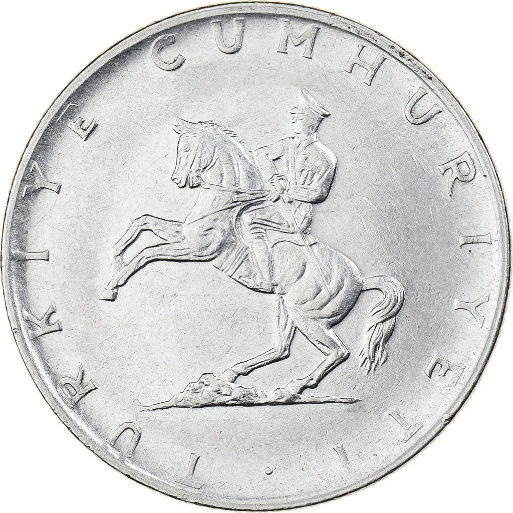 Türkei, 5 Lira, 1976, Istanbul, Stainless Steel, VZ, KM:905