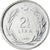 Turkije, 2-1/2 Lira, 1976, Istanbul, Stainless Steel, PR, KM:927