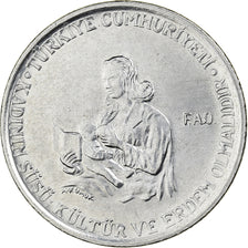 Turchia, 5 Lira, 1976, Istanbul, Acciaio inossidabile, SPL-, KM:909