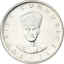 Turkey, 25 Lira, ND-1970, Istanbul, Silver, AU(55-58), KM:897