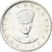 Turkey, 25 Lira, ND-1970, Istanbul, Silver, AU(55-58), KM:897