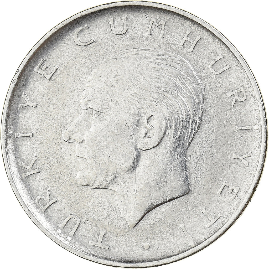 Turcja, Lira, 1967, Istanbul, Stal nierdzewna, AU(50-53)