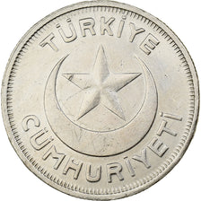 Turkey, 10 Kurus, 1940, Istanbul, Copper-nickel, AU(50-53), KM:863