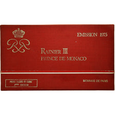 Monaco, Rainier III, Coffret 10 c. à 50 frs., 1975, série FDC, MS(65-70)