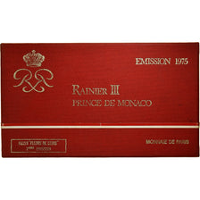 Monaco, Rainier III, Coffret 10 c. à 50 frs., 1975, série FDC, MS(65-70)