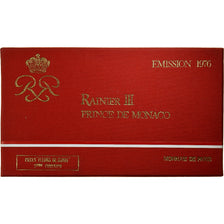 Monaco, Rainier III, Coffret 10 c. à 50 frs., 1975, série FDC, MS(65-70)