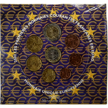 France, Coffret 1c. à 2€, BU, 2002, Monnaie de Paris, FDC