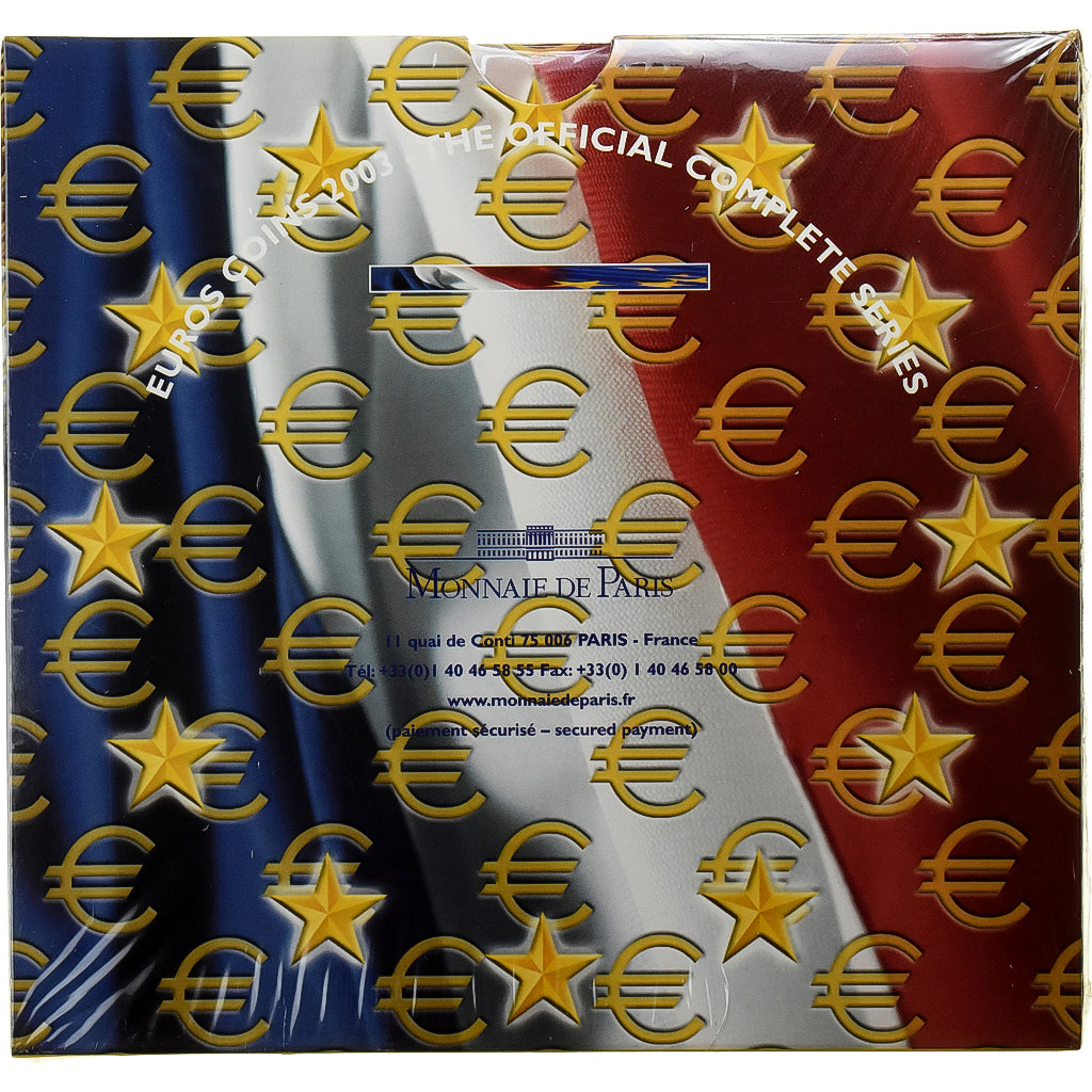 Frankrijk, Coffret 1c. à 2€, BU, 2003, Monnaie de Paris, n.v.t., FDC