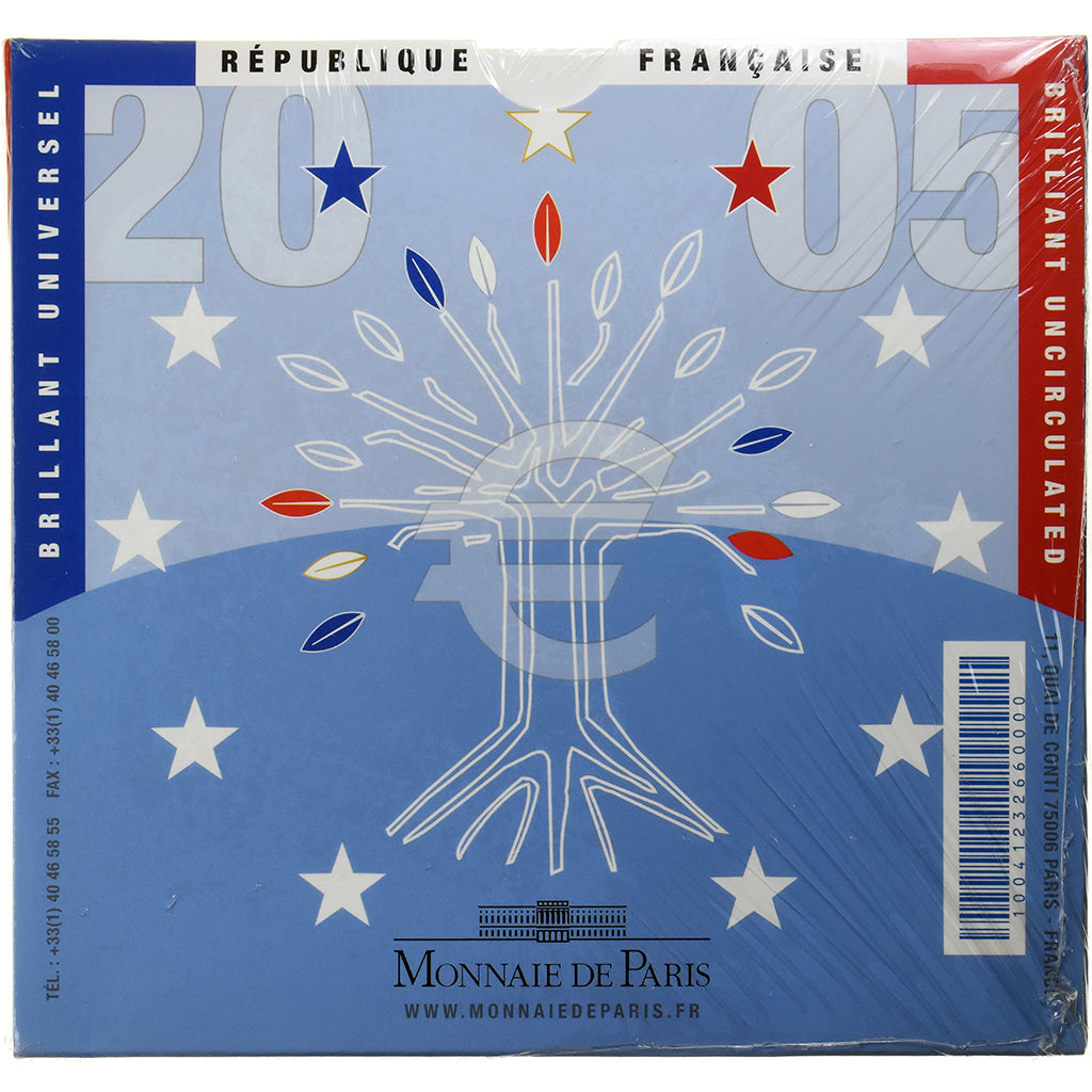 Frankrijk, Coffret 1c. à 2€, BU, 2005, Monnaie de Paris, n.v.t., FDC