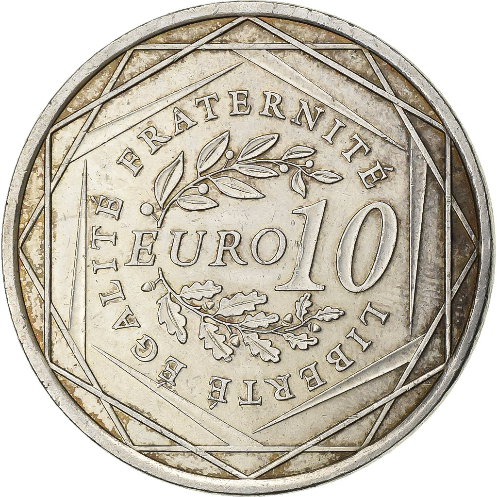 France, 10 Euro, Semeuse, 2009, Paris, Silver, AU(50-53), Gadoury:EU337, KM:1580