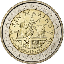San Marino, GALILEO GALILEI, 2 Euro, 2005, Rome, Bi-metallico, FDC, KM:469