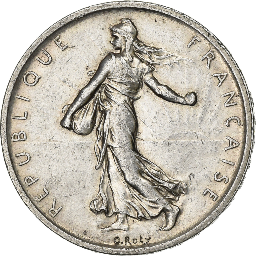 Frankreich, 5 Francs, Semeuse, 1960, Paris, Silber, SS+, Gadoury:770, KM:926