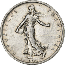 Frankreich, 5 Francs, Semeuse, 1960, Paris, Silber, SS+, Gadoury:770, KM:926