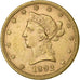 United States, $10, Eagle, Coronet Head, 1892, U.S. Mint, Gold, AU(50-53)