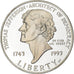 Estados Unidos, Dollar, Thomas Jefferson, 1993, U.S. Mint, Prueba, Plata, FDC