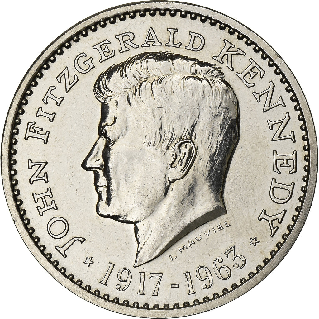 United States, Medal, 1917-1963, Nickel, J.MAUVIEL, John F. Kennedy, MS(60-62)