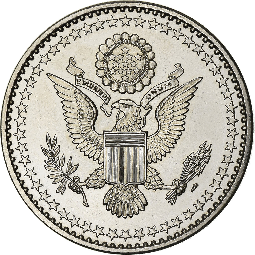 United States, Medal, 1917-1963, Nickel, J.MAUVIEL, John F. Kennedy, MS(60-62)