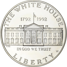 United States, Dollar, James Hoban, 1992, U.S. Mint, Proof, Silver, MS(65-70)