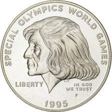 United States, Dollar, 1995, U.S. Mint, Silver, MS(65-70), KM:266
