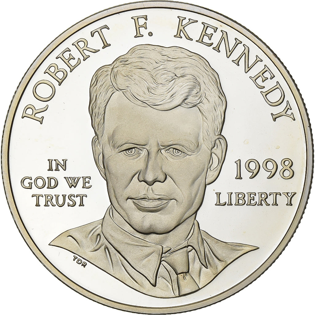 United States, Dollar, Robert F.Kennedy, 1998, U.S. Mint, Proof, Silver