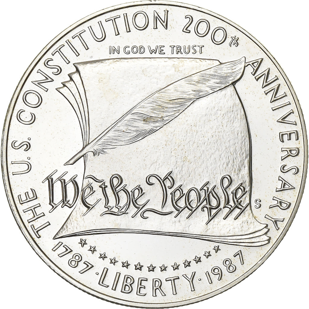 United States, Dollar, 1987, U.S. Mint, Proof, Silver, MS(65-70), KM:220