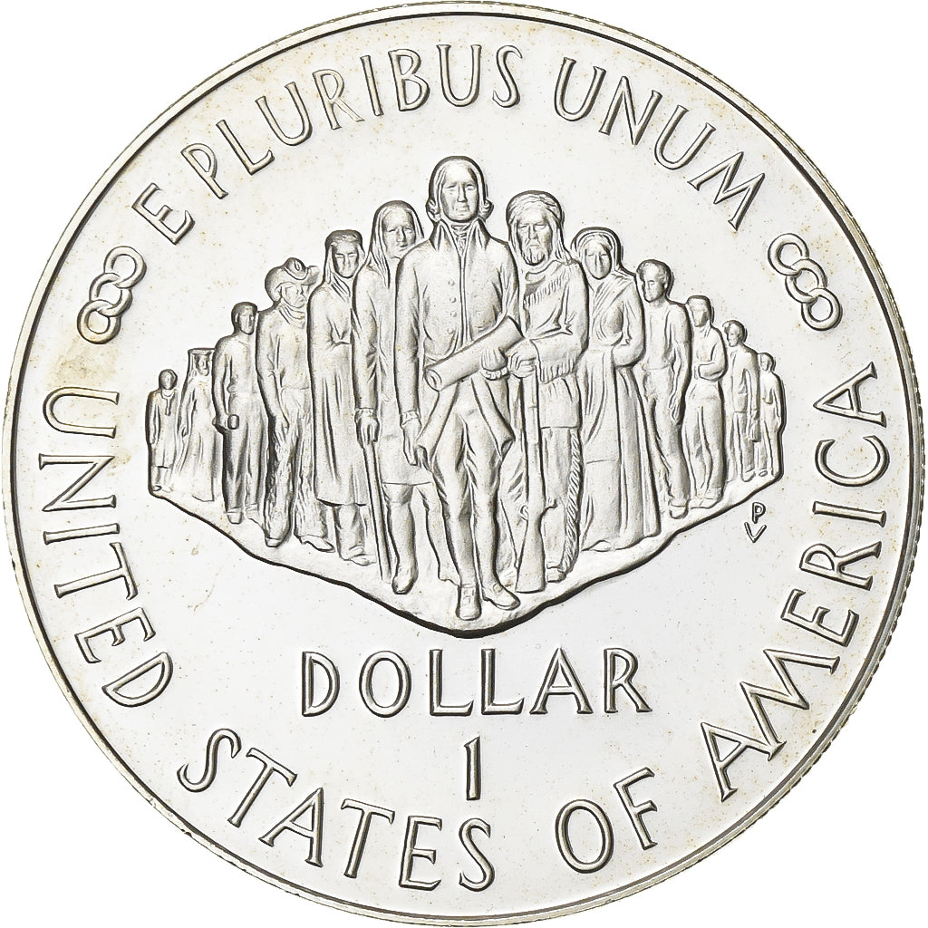 United States, Dollar, 1987, U.S. Mint, Proof, Silver, MS(65-70), KM:220