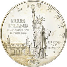 Verenigde Staten, Dollar, Statue of Liberty, 1986, U.S. Mint, Proof, Zilver