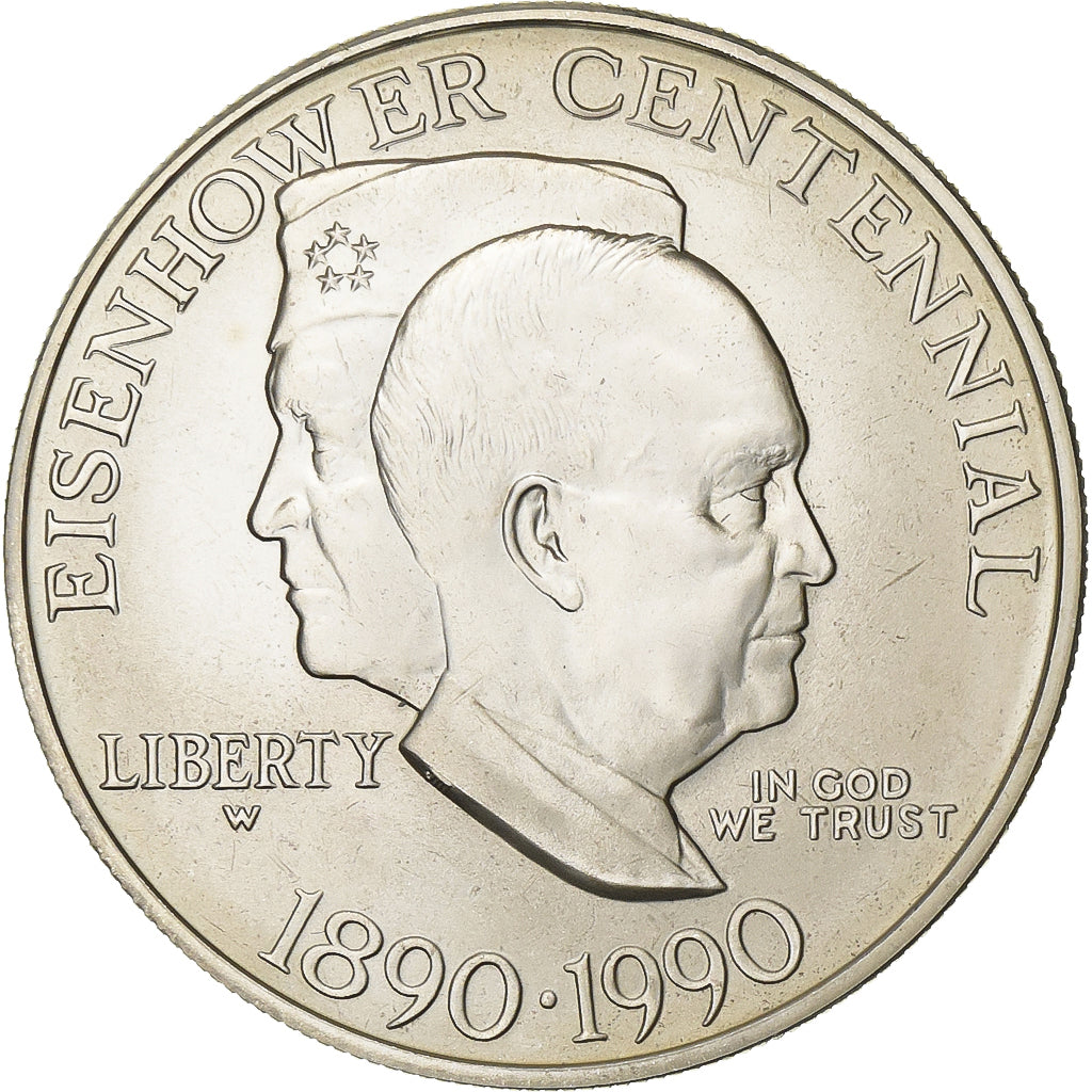 Estados Unidos da América, Dollar, Eisenhower centennial, 1990, U.S. Mint