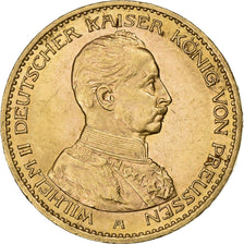 Kingdom of Prussia, PRUSSIA, Wilhelm II, 20 Mark, 1914, Berlin, Oro, BB+, KM:537