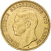 Stati tedeschi, HESSE-DARMSTADT, Ernst Ludwig, 20 Mark, 1908, Berlin, Oro, BB+