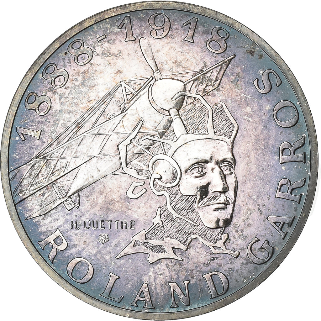 Frankreich, 10 Francs, 1988, Paris, BE, Silber, VZ, Gadoury:821, KM:965a