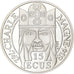 França, 100 Francs-15 Ecus, Charlemagne, 1990, Paris, Proof, Prata, MS(65-70)