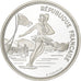 France, 100 Francs, JO Albertville 92, 1989, Paris, Proof, Silver, MS(65-70)