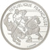 France, 100 Francs, JO Albertville 92, 1991, Paris, Proof, Silver, MS(65-70)