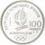 Frankrijk, 100 Francs, JO Albertville 92, 1991, Paris, Proof, Zilver, FDC