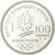 Frankrijk, 100 Francs, JO Albertville 92, 1990, Paris, Proof, Zilver, FDC