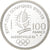 Frankrijk, 100 Francs, JO Albertville 92, 1990, Paris, Proof, Zilver, FDC