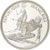 France, 100 Francs, JO Albertville 92, 1990, Paris, Proof, Silver, MS(65-70)