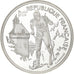 France, 100 Francs, JO Albertville 92, 1991, Paris, Proof, Silver, MS(65-70)
