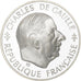 France, 1 Franc, Charles De Gaulle, 1988, Paris, Proof, Silver, MS(65-70)