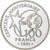 Frankrijk, 100 Francs, Centenaire du Basket-Ball, 1991, Paris, Proof, Zilver
