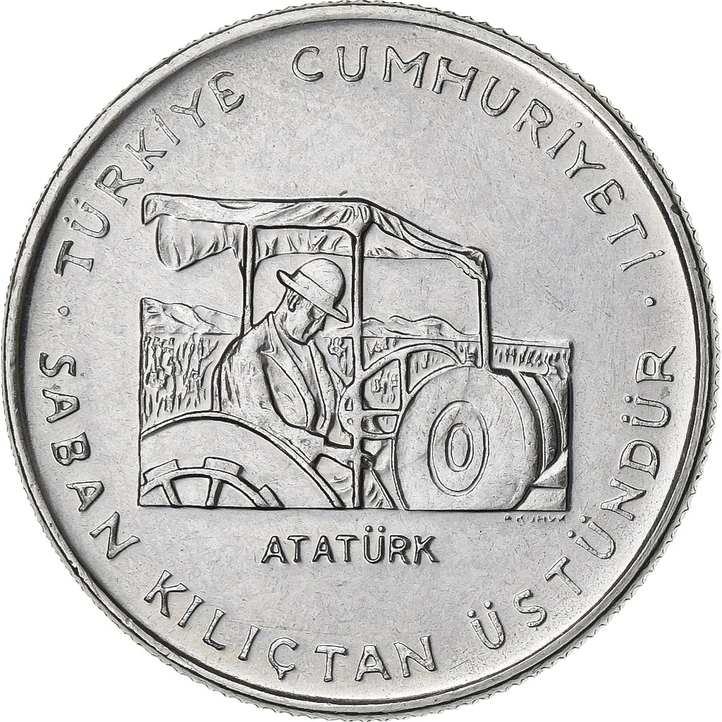 Türkei, 50 Kurus, 1979, Stainless Steel, VZ, KM:925