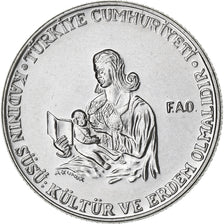 Turkey, 50 Kurus, 1978, Stainless Steel, AU(55-58), KM:913