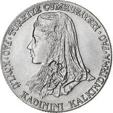 Turkey, 50 Kurus, 1980, Stainless Steel, AU(55-58), KM:936