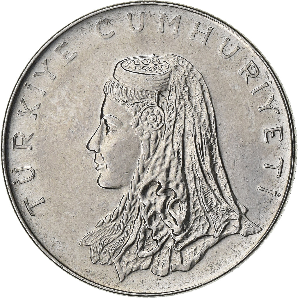 Turchia, 50 Kurus, 1971, Acciaio inossidabile, SPL-, KM:899